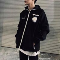 ÁO KHOÁC GIÓ THÊU HOA CÚC