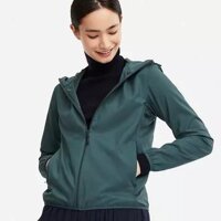 Áo khoác gió Uniqlo 2019 Nhật Bản màu xanh sẫm - 409095