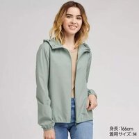 Áo khoác gió Uniqlo 2019 Nhật Bản màu xanh-414188