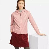 Áo khoác gió Uniqlo 2019 Nhật Bản màu hồng - 409095