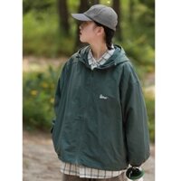 Áo khoác gió unisex 2 lớp PSALMIST + Có túi bên trong - Áo khoác dù nam nữ form rộng