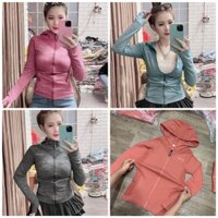 Áo Khoác Gym Đốm Có Túi