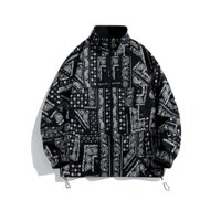 Áo Khoác Hai Mặt Chống Gió Mau Khô Thời Trang Xuân Thu Cho Nam Và Nữ