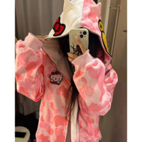 Áo khoác Hello Kitty - Áo có mũ trùm đầu dễ thương - UNISEX nam nữ