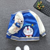 Áo Khoác Hình Doremon Ngộ Nghĩnh Đáng Yêu Cho Bé Trai + Bé Gái