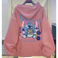 Áo khoác hoodie Chống Rét Cho Nam nữ Cho Cặp Đôi in hình WIND Chất Nỉ Unisex  Form rộng Có 4 Màu Ulzzang - Hồng - XL dưới m7, 65kg