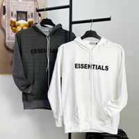 Áo khoác hoodie chui Nam Nữ Essential bố thun chất nỉ da cá xịn mịn 777HKhoodie573 573
