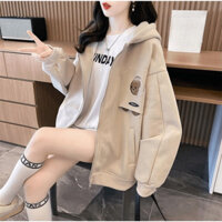 ÁO KHOÁC HOODIE DÂY KÉO PHỐI GẤU TRỐN TÌM XINH LUNG LINH SIÊU CUTE THỜI TRANG HÀN