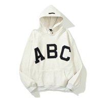 Áo Khoác Hoodie Form Rộng Unisex ABC Phối Số 7 Vải Nỉ Bông Dày Dặn Nam Nữ - U862 linh miu.shop