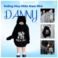 Áo Khoác Hoodie Nam Nữ Meanstore Hoodie Zip Nỉ Lót Lông, Bông Dày Form Rộng Màu Đen, Xám Local Brand - KNML1