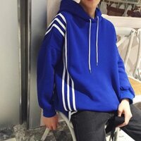 ÁO KHOÁC HOODIE NAM SỌC TRẮNG