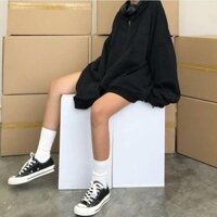 Áo Khoác Hoodie Nỉ  Dài Tay Có Khóa Kéo  2 Màu G055