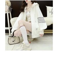 Áo Khoác Hoodie Nữ form rộng Ulzzang Dontcry NK88 Unisex, Áo nỉ cao cấp mũ 2 lớp khóa kéo Thời Trang Mới Nhất Thu Đông 2