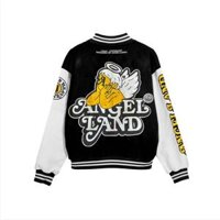 ÁO KHOÁC HOODIE NÚT BẤM BÓNG CHÀY ANGEL LAND SIÊU HOT TH - ĐEN - S