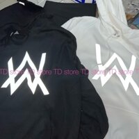 Áo khoác hoodie phản quang Alan Walker nỉ bông