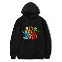 Áo Khoác Hoodie Tay Dài Họa Tiết Alan Becker 2D Cá Tính