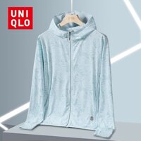 Áo Khoác Hoodie Uniqlo AIRism UPF50 + Dáng Rộng Mềm Mại Thoáng Khí Nhanh Khô Chống Nắng Cỡ Lớn M-5XL Cho Nữ