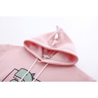 Áo Khoác Hoodie Vải Nỉ Khủng Long Siêu Cute Free Size Dưới 65kg AK16