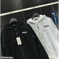 Áo Khoác Hoodie Zip Ba Len Nỉ Bông Dầy Dặn, Áo Khoác Nỉ Hoodie Zip Form Dáng Rộng Nam Nữ Unisex Hottrend 2024