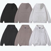 Áo Khoác Hoodie Zip Form Boxy Chữ Dập Nổi NQ30FORUM Form Rộng Nam Nữ Unisex