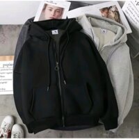 Áo Khoác Hoodie Zip Lót Lông Cừu Cực Dày Dặn - Áo Khoác Nỉ Bông Cao Cấp Form Dáng Unisex Nam Nữ Cực Hotrrend 2023