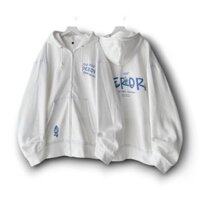 Áo Khoác Hoodie Zip Nón 2 Lớp DERRO Tay Phồng Khóa Kéo Phao Vải Nỉ Bông Chống Nắng Jacket - FAGU