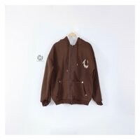 Áo Khoác Hoodie Zip True Religion Hoodie Zipper Brown
