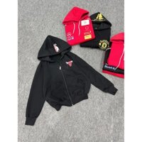 Áo Khoác Hoodier Bóng Đá_Áo Khoác Nỉ Dây Kéo Form Rộng Unisex Kèm Hoạ Tiết In Siêu Mới Mẽ_Thiết Kế Tuổi Teen Hót Trend 2