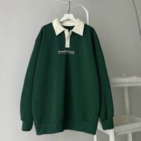 Áo Khoác Hoodies Nam Cổ Bẻ 2 Màu Vải Nỉ Pe Sịn Mịn In Chữ Cao Cấp Kyt_Fashion