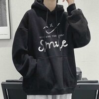 Áo Khoác Hoodies Nam Unisex Chui Đầu Vải Nỉ Dày Form Rộng In Chữ Có Nón Lớn Hot Trend Kyt_Fashion