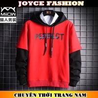 ÁO KHOÁC HOODIES THU ĐÔNG VẢI NỈ NAM VẢI CO GIÃN THẤM HÚT MỒ HÔI CỰC CHẤT JOYCEFASHION JF006