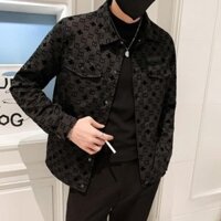 Áo khoác Influencer Nam Xuân Thu Đông Quần Áo Dạo Phố ins Hợp Thời Trang Ruffian Đẹp Trai Thường Ngày Phù Hợp Với Áo Khoác Ve Áo20240731