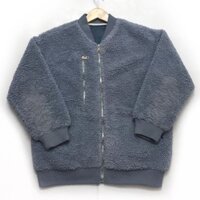 Áo Khoác Jacket Bomber Lông Cừu Mickey 2Hand,Nam/Nữ (IG:adden.2hand)