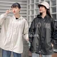 Áo khoác Jaket Kaki nam nữ form rộng CHOOSE