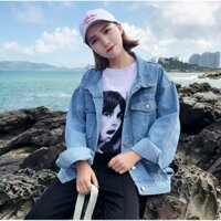 ÁO KHOÁC JEAN BASIC CÓ TÚI TRONG