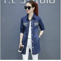 ÁO KHOÁC JEAN FORM DÀI "SANT AIGO"