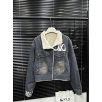 Áo Khoác Jean lót lông hàng QC của nữ ( có video và ảnh thật)