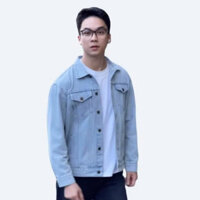 Áo khoác Jean Nam Cao Cấp form body Mới nhiều mẫu đẹp Chiwawa shop