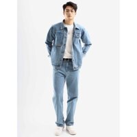 Áo Khoác Jean Nam Chất Jean Dày Dặn FAPAS Remo