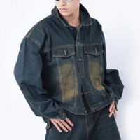 Áo Khoác Jean Nam Nữ Demim Jacket Thời Trang Unisex Dáng Crop Hàng Cao Cấp