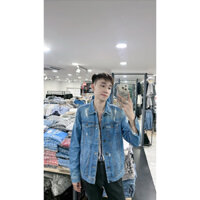 ÁO KHOÁC JEAN NAM PHỐI RÁCH - THE BLUES