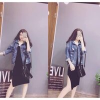ÁO KHOÁC JEAN NỮ CAO CẤP MẪU MỚI HOT NHẤT 2018 T024