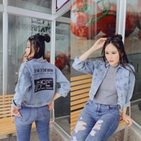 ÁO KHOÁC JEAN NỮ CAO CẤP STYLE KHÁT VỌNG PA16 - MUA NGAY