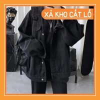 ÁO KHOÁC JEANS BÒ DENIM JACKET FASHION UNISEX