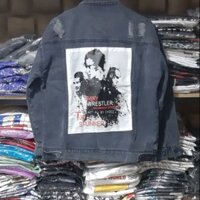 ÁO KHOÁC JEANS ĐẮP VẢI ( nam& nữa)