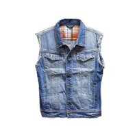 Áo khoác jeans nam không tay MJ003