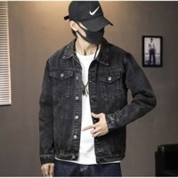 ÁO KHOÁC JEANS NAM MÀU XÁM TRO CỰC ĐẸP VẢI DÀY MỊN VIET FASHION 4
