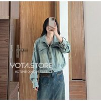 Áo khoác jeans ngắn - G172