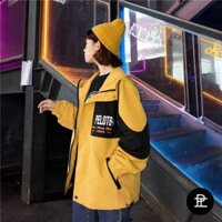 Áo khoác Kaki, Áo khoác kaki KK01, áo khoác sọc ngang PELOTB-01 nhiều màu, có mũ tiện lợi, thoải mái - PH