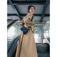 Áo khoác kaki áo khoác manto dáng dài trend coat hàng xuất dư siêu sịn chuẩn HÀN QUỐC
